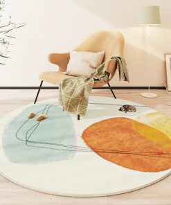 Minimalist Plush Carpets For Living Room