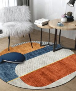 Modern Luxury Round Carpets Room Decoration