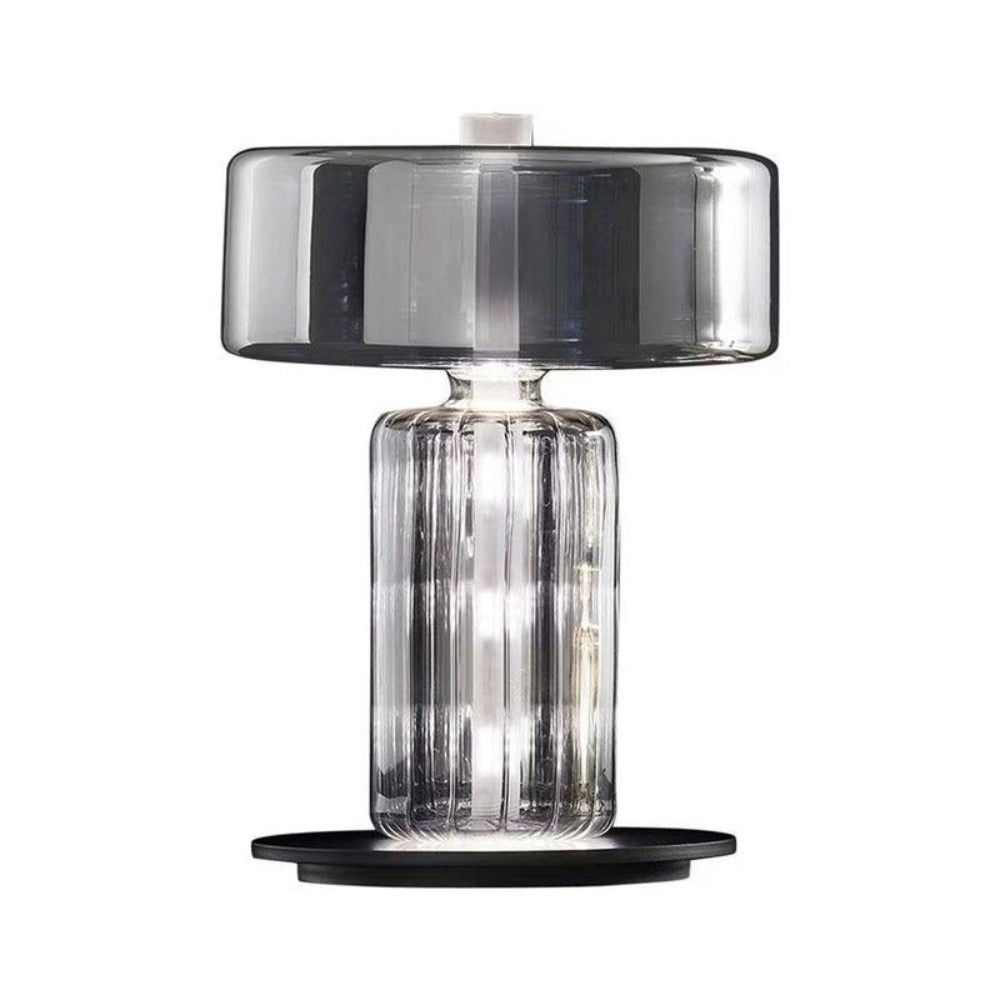 Transparent Glass LED Table Lamp - Image 3