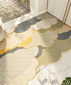 Nordic PVC Non-Slip Clouds Rug For Home