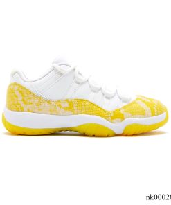 AJ 11 Retro Low Tour Yellow Snakeskin Shoes Sneakers - nk0002830