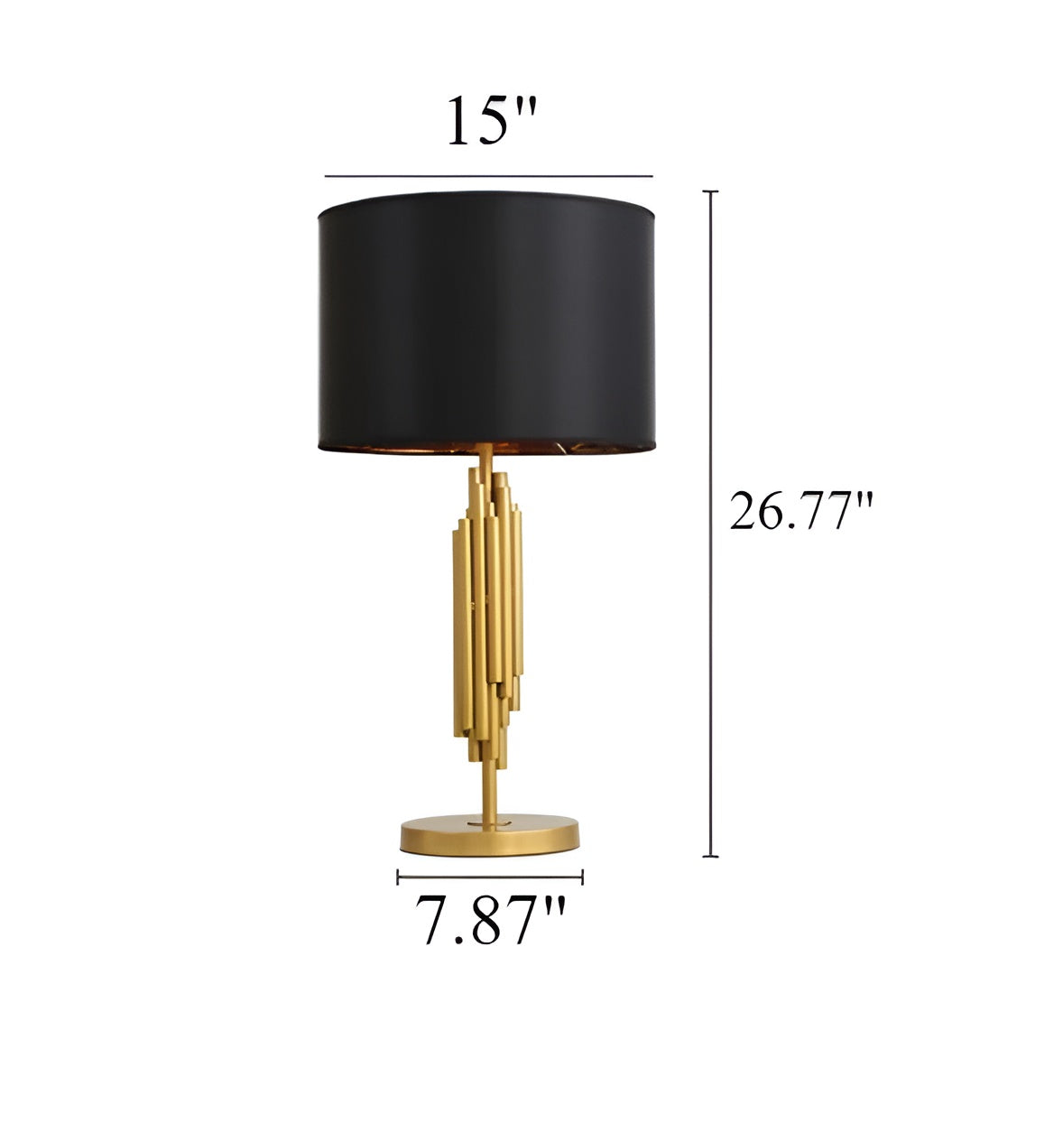 Retro Metal LED Table and Floor Lamp - Image 20