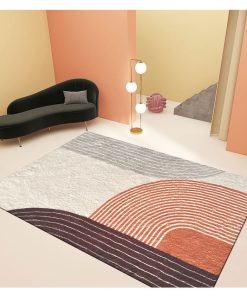 Luxury Imitation Cashmere Rectangle Fluffy Soft Carpet