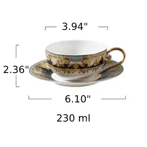 Vintage Ceramic White Tea Set - Image 5