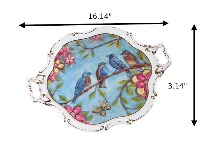 Exquisite Ceramic Blue Coffee Set - Image 6