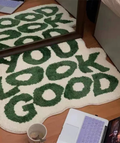 You Look Good Cozy, Aesthetic Rug