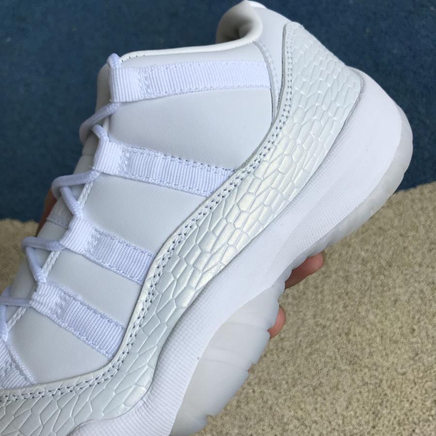 AJ 11 Retro Low Heiress Pure Platinum Shoes Sneakers - nk0000615 - Image 8