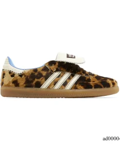 Wales Bonner x AD Samba Pony Leopard Shoes Sneakers - ad0000460