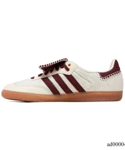 Alternative view of Wales Bonner x AD Samba Pony Cream White Shoes Sneakers - ad0000462