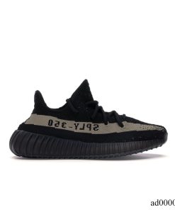 YzY Boost 350 V2 Core Black Green Shoes Sneakers - ad0000017