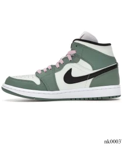 Alternative view of AJ 1 Mid Dutch Green Shoes Sneakers - nk0003746