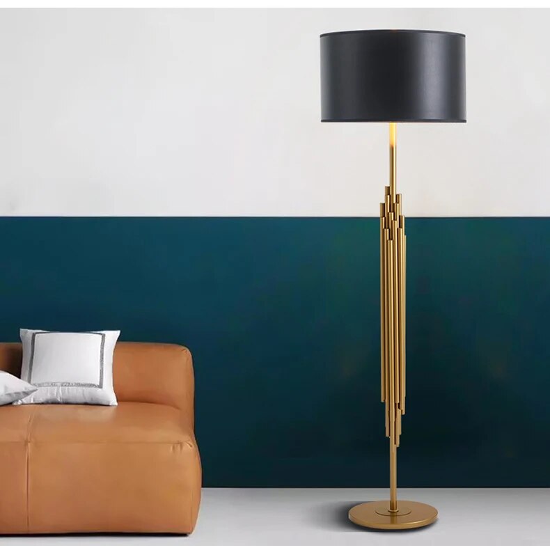 Retro Metal LED Table and Floor Lamp - Image 9