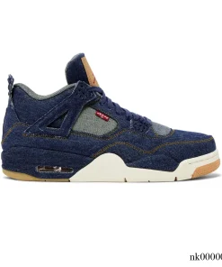 Levi’s x AJ 4 Denim Shoes Sneakers – nk0000024