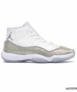 AJ 11 Retro White Metallic Silver (W) Shoes Sneakers - nk0000097