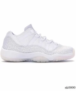 AJ 11 Retro Low Heiress Pure Platinum Shoes Sneakers - nk0000615