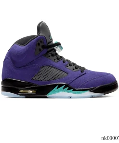 AJ 5 Retro Alternate Grape Shoes Sneakers - nk0000745