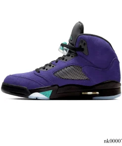 Alternative view of AJ 5 Retro Alternate Grape Shoes Sneakers - nk0000745