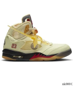 OW x AJ 5 Sail Shoes Sneakers – nk0001331