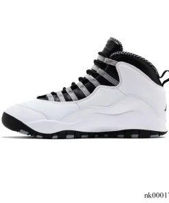 Alternative view of AJ 10 Retro Steel Shoes Sneakers - nk0001703