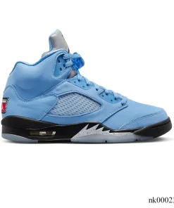 AJ 5 UNC University Blue Shoes Sneakers - nk0002350