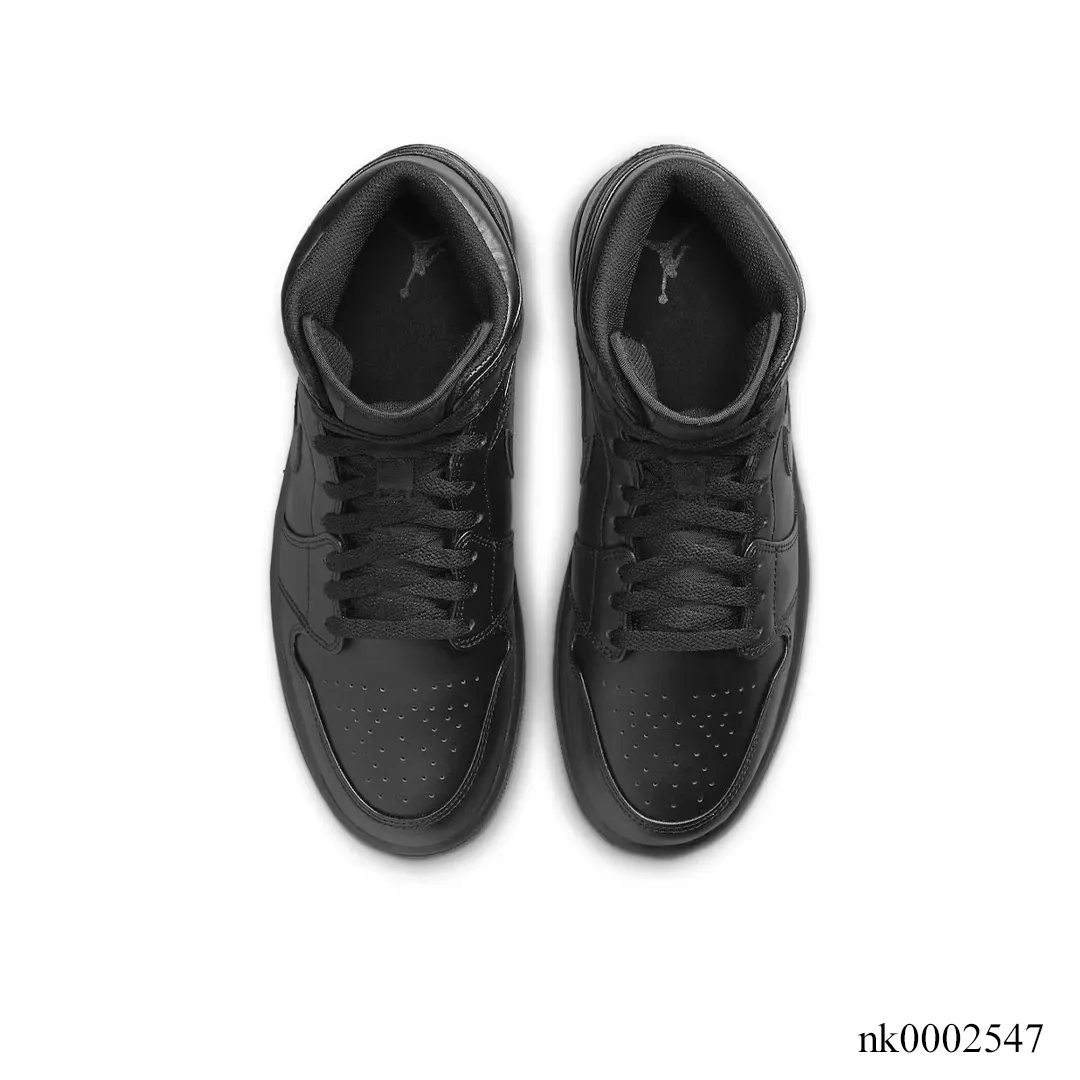 AJ 1 Mid Triple Black Shoes Sneakers – nk0002547 - Image 4