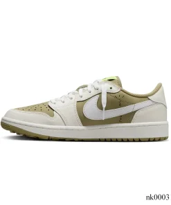 Alternative view of Travis Scott x AJ 1 Low Golf Neutral Olive Shoes Sneakers – nk0003129