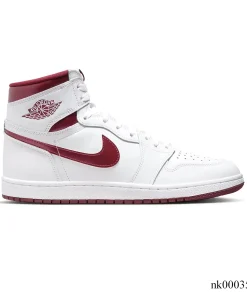 AJ 1 High 85 Metallic Burgundy Shoes Sneakers - nk0003534