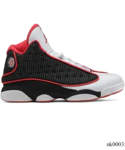AJ 13 White Black Red Mesh Shoes Sneakers - nk0003595