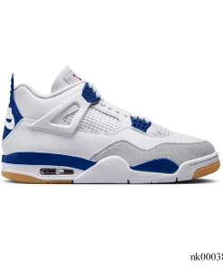 SB x AJ 4 Sapphire Blue Shoes Sneakers - nk0003882
