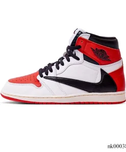 Alternative view of Fragment x Travis Scott x AJ 1 High Chicago Shoes Sneakers - nk0003884