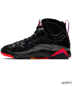 Alternative view of AJ 7 Black Gloss Shoes Sneakers - nk0003894