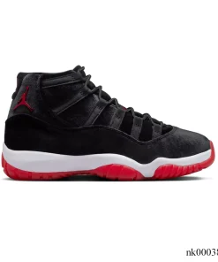 AJ 11 Bred Velvet Shoes Sneakers - nk0003899
