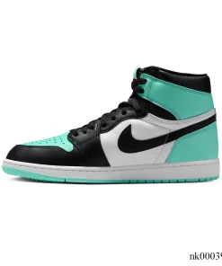 Alternative view of AJ 1 Retro High OG Green Glow Shoes Sneakers - nk0003945