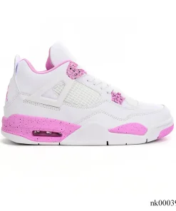 AJ 4 White Pink Oreo Shoes Sneakers - nk0003985
