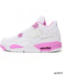 Alternative view of AJ 4 White Pink Oreo Shoes Sneakers - nk0003985