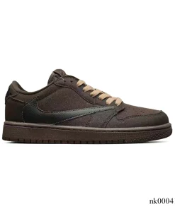Travis Scott x AJ1 Low "Velvet Brown" Shoes Sneakers - nk0004108