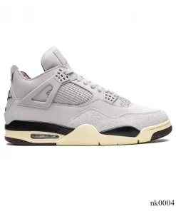 A Ma Maniere x AJ 4 Fossil Stone Shoes Sneakers - nk0004123