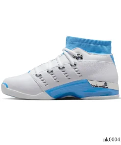 Alternative view of [Premium] AJ 17 Low UNC University Blue Shoes Sneakers - nk0004135