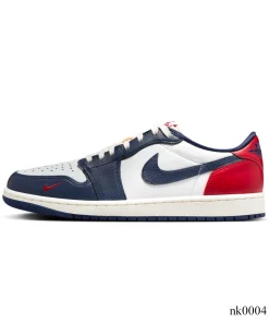 Alternative view of AJ 1 Low OG Howard University Shoes Sneakers - nk0004186