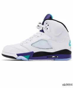 Alternative view of AJ 5 Grape Shoes Sneakers - nk0004187