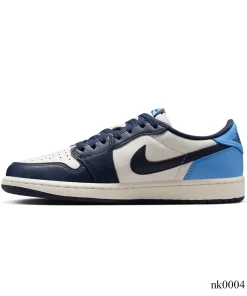 Alternative view of AJ 1 Low OG Obsidian Shoes Sneakers - nk0004194