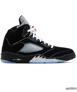 AJ 5 Black Metallic Reimagined Shoes Sneakers - nk0004216