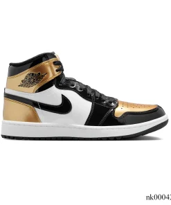 AJ 1 High Gold Toe Shoes Sneakers - nk0004268