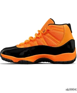 Alternative view of AJ 11 Black Orange Shoes Sneakers - nk0004301