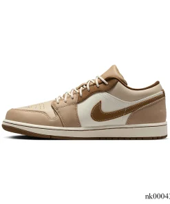 Alternative view of AJ 1 Hemp Light British Tan Sneakers - nk0004326