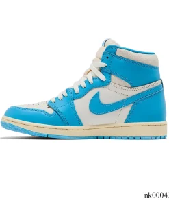Alternative view of AJ 1 High OG UNC Reimagined Shoes Sneakers - nk0004330