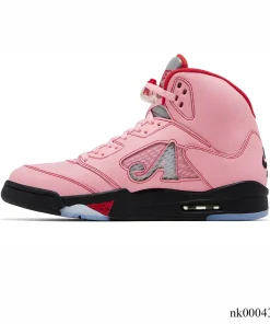 Alternative view of Awake NY x AJ 5 Arctic Pink Shoes Sneakers - nk0004393