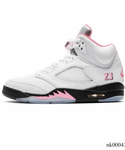 Alternative view of AJ 5 35th Anniversary / Medium Soft Pink Shoes Sneakers - nk0004394