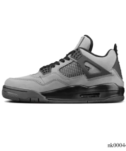 Alternative view of Travis Scott x AJ 4 Dark Gray Black Shoes Sneakers – nk0004401