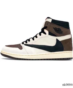 Alternative view of Travis Scott x AJ 1 High OG SP Reverse Mocha Shoes Sneakers – nk0004491